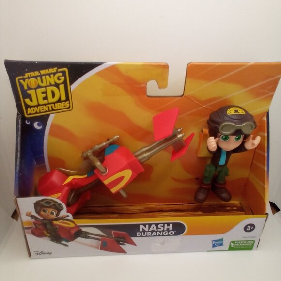 Star Wars Young Jedi Adventures Nash Durango Figure Vehicle Disney - Picture 1 of 10